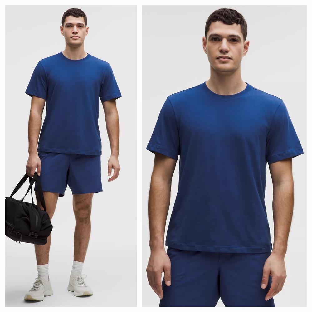 Lululemon Zeroed in Short Sleeve T Shirt Small Clubhouse blue NWT